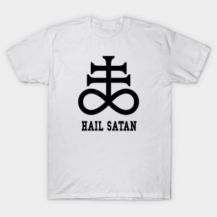 Sigil Of Leviathan Hail Satan T-Shirt